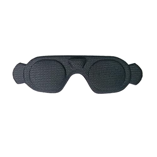 Objektivschutzhülle für DJI AVATA 2 Goggles 3, Face Cover Schaumstoffpolsterung Schwamm Augenpolster, Schwarz von SAMTN