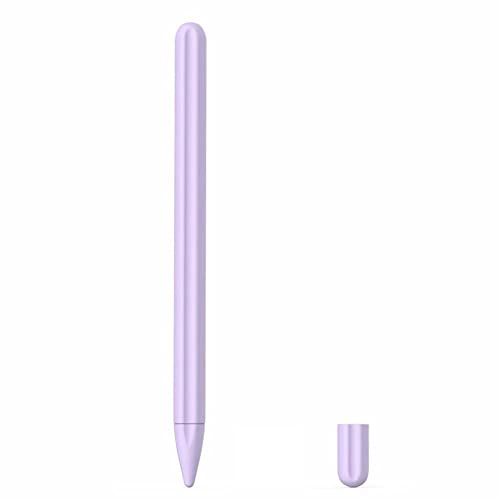 Silikonhülle Hülle Cover Halterung Grip Skin für Huawei M-Pencil, Schutzhülle (violett) von SAMTN