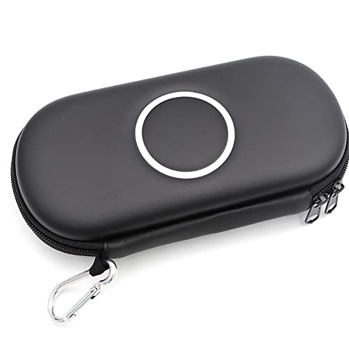 Tragetasche, tragbare Reisetasche Abdeckung Reißverschluss Tasche für PSP 1000 2000 3000, schützende Tasche Shell (Schwarz) von SAMTN