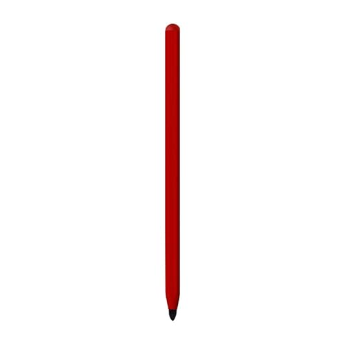 Universalstift für I-p-ad Tablet Smartphone, Dual Head Capacitive Touch Screen Stylus Pen, S Pen Ersatz (rot) von SAMTN