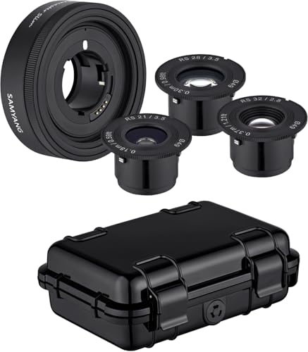 Samyang - Remaster Slim AF - DREI Brennweiten – 21 mm, 28 mm und 32 mm – mit einem einzigen Linsenmodul - Sony FE von SAMYANG