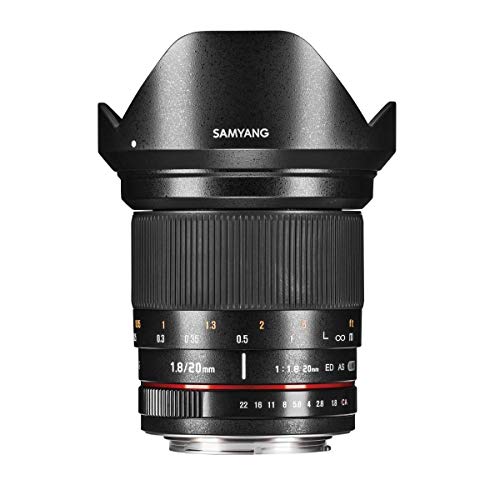 SAMYANG 1113510101 20mm F1.8 ED AS UMC Objektiv für Anschluss Fuji X schwarz SAMYANG 1113510101 20mm F1.8 ED AS UMC Objektiv für Anschluss Fuji X schwarz von SAMYANG