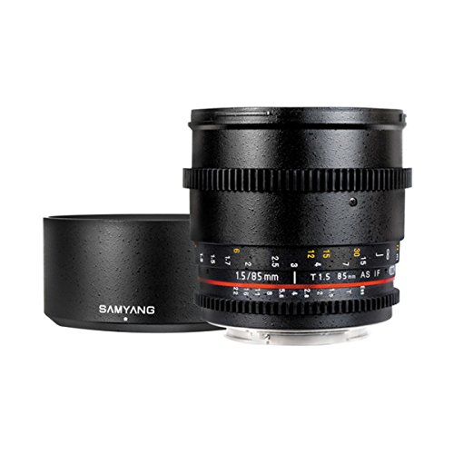 SAMYANG 13085T1.5P 85 mm T1.5 VDSLR AS IF UMC II Objektiv für Anschluss Pentax schwarz SAMYANG 13085T1.5P 85 mm T1.5 VDSLR AS IF UMC II Objektiv für Anschluss Pentax schwarz von SAMYANG