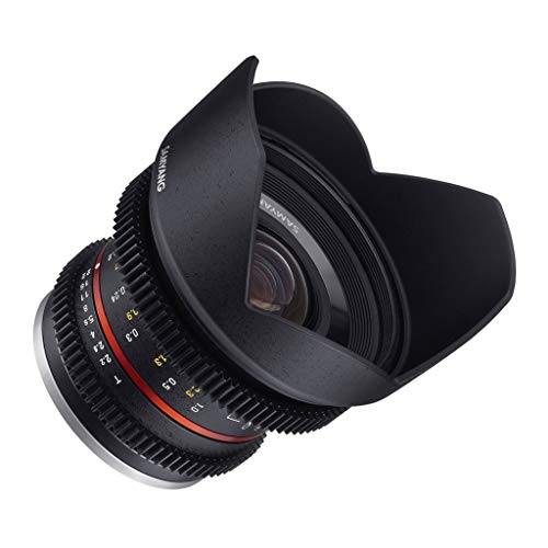 SAMYANG 14012T2.2F 12 mm T2.2 Cine NCS CS Objektiv für Anschluss Fuji X schwarz von SAMYANG