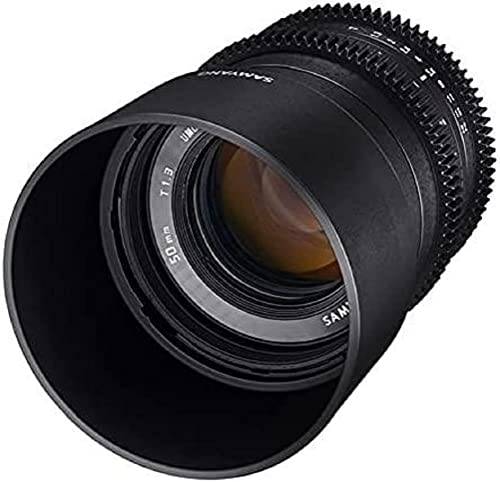 SAMYANG 14050T1.3SE T1.3 ED UMC CS Objektiv für Anschluss Sony E-Mount (50mm) von SAMYANG