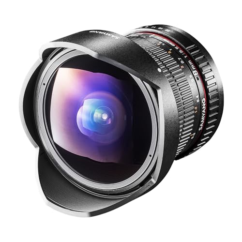 Samyang - 8mm F3.5 UMC Fisheye CSII - Canon EF-S - Montageobjektiv - Prime von SAMYANG