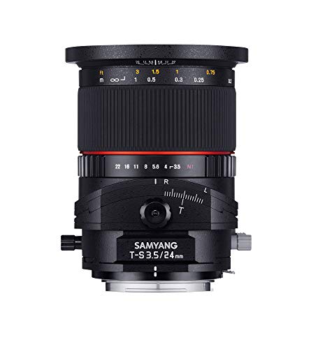 SAMYANG 885175 24/3,5 Objektiv DSLR T/S Canon EF manueller Fokus Tilt and Shift Fotoobjektiv Weitwinkelobjektiv schwarz SAMYANG 885175 24/3,5 Objektiv DSLR T/S Canon EF manueller Fokus Tilt and Shift Fotoobjektiv Weitwinkelobjektiv schwarz von SAMYANG