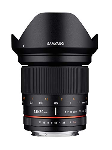 SAMYANG DSLR -- Objektiv für Anschluss Sony F1.8/20mm schwarz von SAMYANG