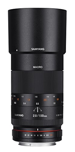 Samyang 100mm F2.8 ED UMC Full Frame Telephoto Macro Lens for Canon EF Digital SLR Cameras von SAMYANG