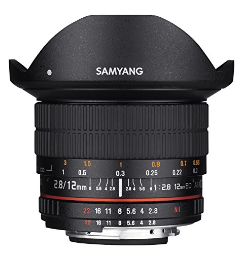 Samyang 12mm F2.8 Ultra Wide Fisheye Lens for Canon EOS EF DSLR Cameras - Full Frame Compatible Samyang 12mm F2.8 Ultra Wide Fisheye Lens for Canon EOS EF DSLR Cameras - Full Frame Compatible von SAMYANG