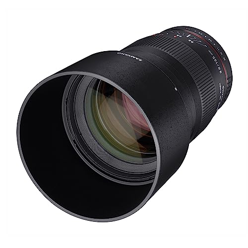 Samyang 135mm F2.0 für Canon EF - Vollformat und APS-C Teleobjektiv Festbrennweite für Canon Kamera mit EF/ EF-S Mount, manueller Fokus, für Canon EOS-1D X Mark III, 6D Mark II, 5D Mark IV von SAMYANG