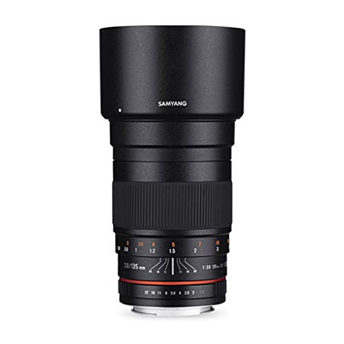 Samyang 135mm F2.0 für MFT - APS-C Teleobjektiv Festbrennweite für MFT Kameras, manueller Fokus, für Olympus OM-D E-M10 Mark IV, E-M1 Mark III, Panasonic Lumix BGH1, DC-G110, DC-G91 Samyang 135mm F2.0 für MFT - APS-C Teleobjektiv Festbrennweite für MFT Kameras, manueller Fokus, für Olympus OM-D E-M10 Mark IV, E-M1 Mark III, Panasonic Lumix BGH1, DC-G110, DC-G91 von SAMYANG