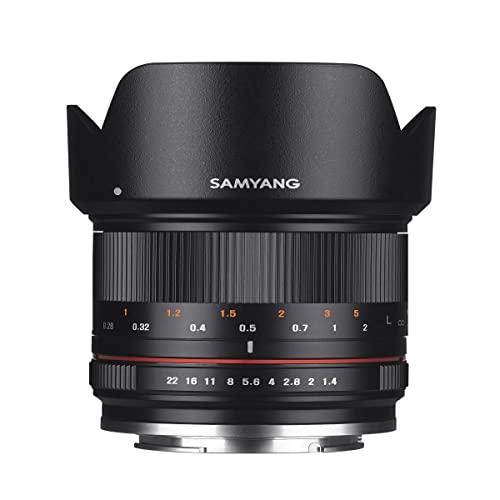 Samyang 21/1,4 Objektiv APS-C Sony E manueller Fokus Fotoobjektiv, Weitwinkelobjektiv schwarz von SAMYANG