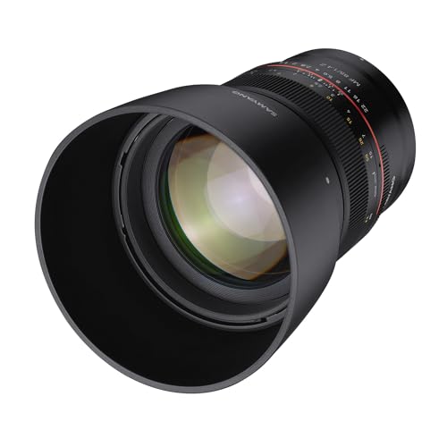 Samyang 22795 MF 85mm F1,4 Z für Nikon Z – Vollformat Portrait Objektiv für Z-Mount, geeignet für Nikon Z, manueller Fokus, für Nikon Z 6II, Nikon Z 7II, Nikon Z 5, Nikon Z 50, Nikon Z 6, Nikon Z 7 von SAMYANG