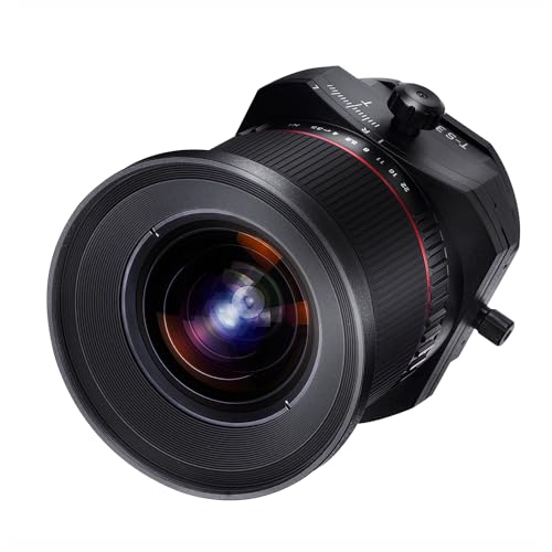 Samyang 24/3,5 Objektiv DSLR T/S Nikon F manueller Fokus Tilt and Shift Fotoobjektiv Weitwinkelobjektiv schwarz von SAMYANG