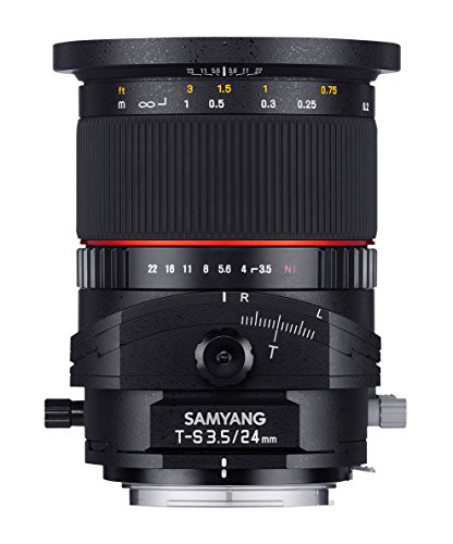 Samyang 24mm F3.5 T/S Objektiv für Anschluss Micro Four Thirds von SAMYANG