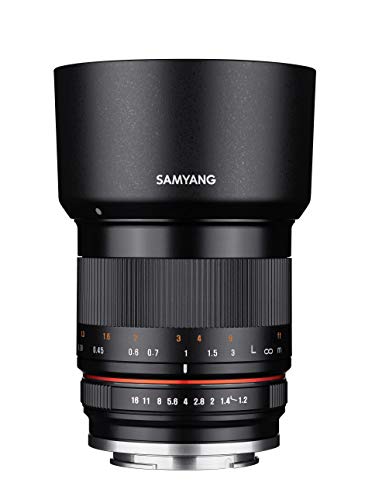 Samyang 35/1,2 Objektiv APS-C Sony E manueller Fokus Fotoobjektiv, Weitwinkelobjektiv schwarz von SAMYANG