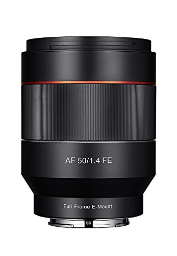 Samyang 50/1,4 Objektiv DSLR Autofokus Sony E Vollformat Fotoobjektiv Lichstärke F1.4, Porträtobjektiv NiftyFifty Objektiv schwarz Samyang 50/1,4 Objektiv DSLR Autofokus Sony E Vollformat Fotoobjektiv Lichstärke F1.4, Porträtobjektiv NiftyFifty Objektiv schwarz von SAMYANG