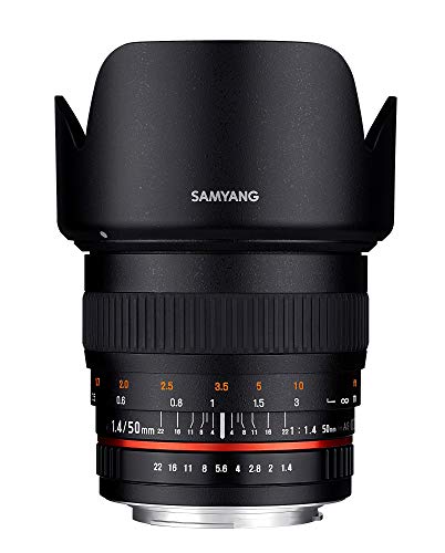 Samyang 50mm F1.4 Objektiv für Anschluss Nikon AE von SAMYANG