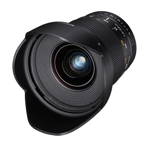 Samyang 7460 20/1,8 Objektiv DSLR Nikon F AE manueller Fokus automatischer Blendenring,Fotoobjektiv, Weitwinkelobjektiv schwarz schwarz Samyang 7460 20/1,8 Objektiv DSLR Nikon F AE manueller Fokus automatischer Blendenring,Fotoobjektiv, Weitwinkelobjektiv schwarz schwarz von SAMYANG