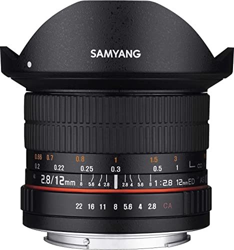 Samyang 7474 12mm F2.8 Objektiv für Anschluss Fuji X von SAMYANG