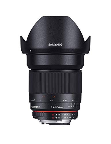 Samyang 7638 24mm F1.4 Objektiv für Anschluss Pentax K von SAMYANG