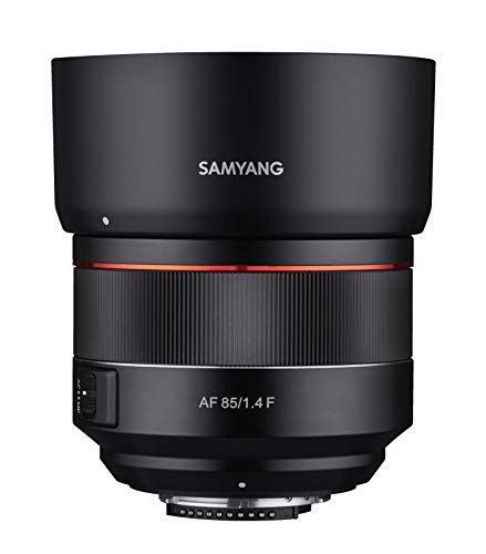 Samyang 85 mm F1.4 Autofokus Vollrahmen-Teleobjektiv für Nikon F-Mount von SAMYANG