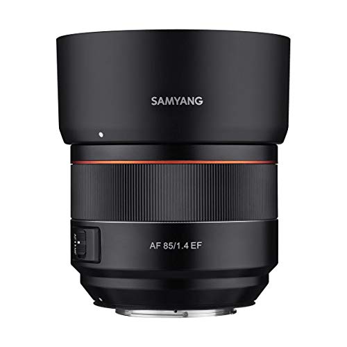 Samyang 85 mm F1.4 High Speed Autofokus-Objektiv für Canon EF Mount, schwarz (SYIO85AF-C) von SAMYANG