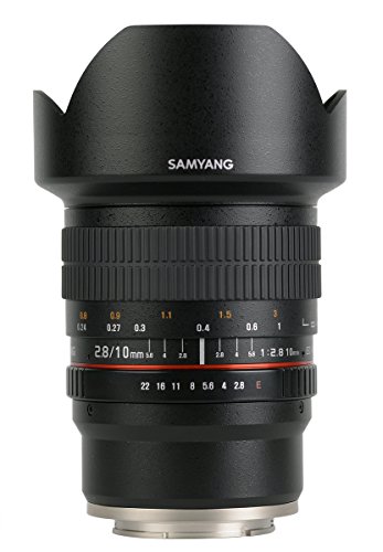 Samyang 881184 10mm F2.8 Objektiv für Anschluss FujiX von SAMYANG