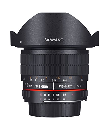 Samyang 8mm F3.5 CS II Objektiv für Anschluss Pentax K von SAMYANG