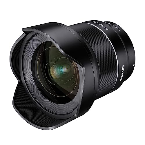 Samyang AF 14mm F2,8 Sony FE - Autofokus Ultra Weitwinkel Objektiv mit 14 mm Festbrennweite für spiegellose Sony Vollformat und APS-C Kameras mit Sony E Mount, Metallgehäuse Samyang AF 14mm F2,8 Sony FE - Autofokus Ultra Weitwinkel Objektiv mit 14 mm Festbrennweite für spiegellose Sony Vollformat und APS-C Kameras mit Sony E Mount, Metallgehäuse von SAMYANG