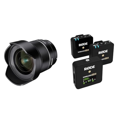 Samyang AF 14mm F2,8 Sony FE - Autofokus Ultra Weitwinkel Objektiv & RØDE Wireless GO II Ultrakompaktes Kabelloses Zweikanal-Mikrofonsystem Samyang AF 14mm F2,8 Sony FE - Autofokus Ultra Weitwinkel Objektiv & RØDE Wireless GO II Ultrakompaktes Kabelloses Zweikanal-Mikrofonsystem von SAMYANG