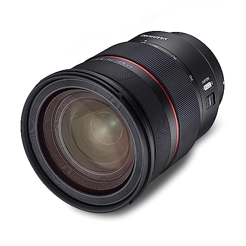 Samyang AF 24-70mm F2,8 FE kompatibel mit Sony E - Autofokus Vollformat & APS-C 24-70mm Zoom Objektiv lichtstark F 2.8, für Sony E Mount Kameras Sony Alpha A9 A7 A7C A7C II A7C R A6000 Serie von SAMYANG