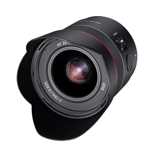 Samyang AF 24mm F1.8 Sony FE Tiny but Landscape Master - Autofokus Vollformat und APS-C Weitwinkel Festbrennweite Objektiv für Sony E, FE, E-Mount für Sony Alpha A9 A7 A7C A7C II A7C R A6000 A5000 Samyang AF 24mm F1.8 Sony FE Tiny but Landscape Master - Autofokus Vollformat und APS-C Weitwinkel Festbrennweite Objektiv für Sony E, FE, E-Mount für Sony Alpha A9 A7 A7C A7C II A7C R A6000 A5000 von SAMYANG