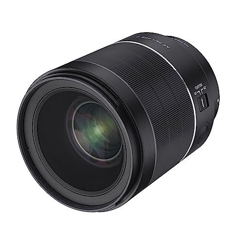 Samyang AF 35mm F1,4 II FE für Sony E – Autofokus Vollformat & APS-C Weitwinkel Objektiv Festbrennweite spiegellose , Mount Systemkameras Alu Gehäuse Wetterschutz Sony A9 A7 A1 Alpha 6000 Serie von SAMYANG