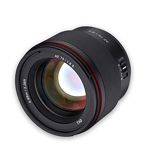 Samyang - AF 75mm F1.8 - Fuji X - Teleobjektiv - Montageobjektiv - Prime Samyang - AF 75mm F1.8 - Fuji X - Teleobjektiv - Montageobjektiv - Prime von SAMYANG