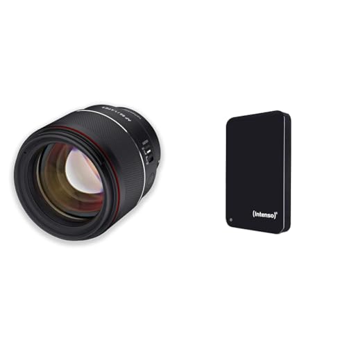 Samyang AF 85mm F1 & Intenso 6023560 1TB Memory Drive USB 3.0 2.5' External Hard Drive, Mechanische Festplatte Samyang AF 85mm F1 & Intenso 6023560 1TB Memory Drive USB 3.0 2.5' External Hard Drive, Mechanische Festplatte von SAMYANG