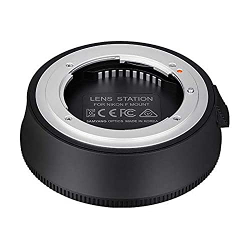 Samyang Lens Station für Nikon F AF Objektive - Docking-Station ermöglicht System Upgrade, kalibriert Blende und Fokus automatisch, einfache Handhabung von SAMYANG