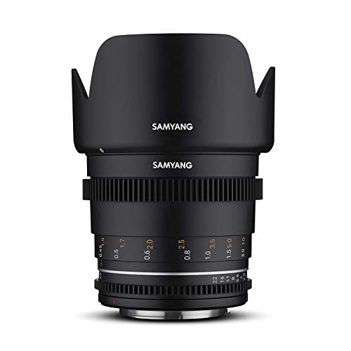 Samyang MF 50mm T1,5 VDSLR MK2 MFT – lichtstarkes T1,5 Normal Cine- und Video Objektiv für MFT Mount, 50 mm Festbrennweite, Follow Focus Zahnkränze Vollformat, APS-C und MFT, 8K Auflösung von SAMYANG