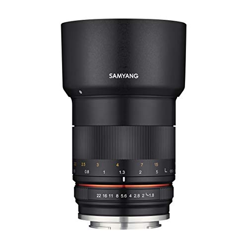 Samyang MF 85mm F1.8 ED UMC CS Fuji X - Manuelles Objektiv mit 85mm Festbrennweite für spiegellose Fujifilm APS-C Systemkameras mit Fuji-X Anschluss, 62mm Filtergewinde, ideal für Portrait Samyang MF 85mm F1.8 ED UMC CS Fuji X - Manuelles Objektiv mit 85mm Festbrennweite für spiegellose Fujifilm APS-C Systemkameras mit Fuji-X Anschluss, 62mm Filtergewinde, ideal für Portrait von SAMYANG