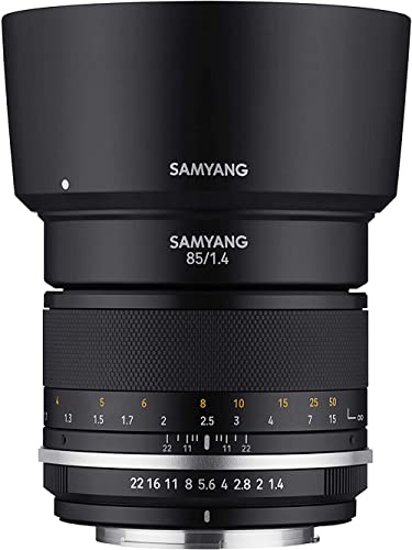 Samyang MK2 85 mm F1.4 Teleobjektiv für Canon EF von SAMYANG
