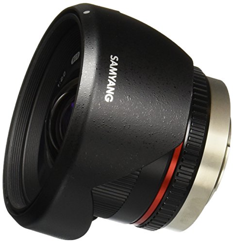 Samyang SY12M-MFT-BK 12mm F2.0 Ultra Wide Angle Fixed Lens for Olympus/Panasonic Micro 4/3 Cameras, Black von SAMYANG