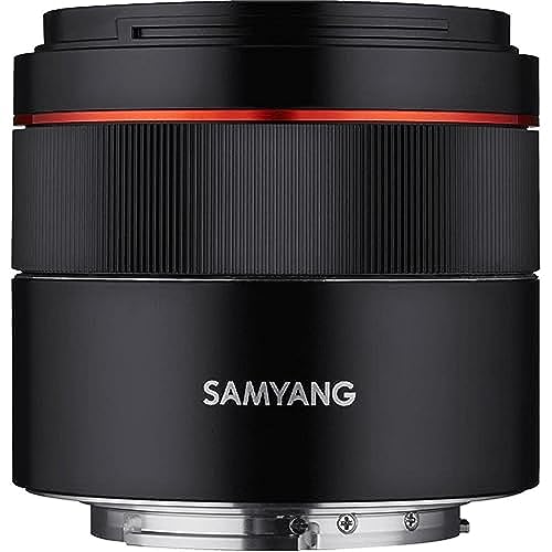 Samyang SYIO45AF-E 45 mm F1.8 Vollbild-Autofokus Kompaktobjektiv für Sony E-Mount von SAMYANG