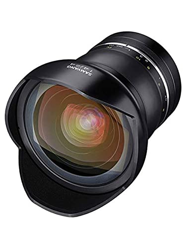Samyang SYXP14-C XP 14 mm f/2.4 High Speed Weitwinkelobjektiv für Canon EF mit integriertem AE-Chip, Schwarz Samyang SYXP14-C XP 14 mm f/2.4 High Speed Weitwinkelobjektiv für Canon EF mit integriertem AE-Chip, Schwarz von SAMYANG