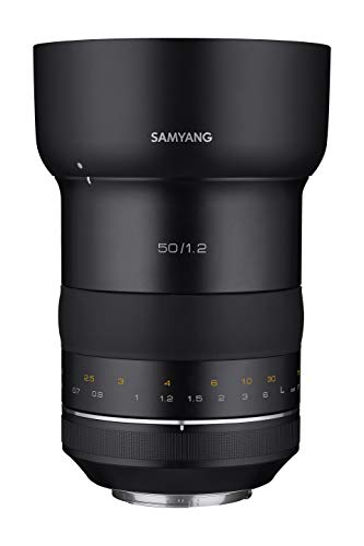 Samyang SYXP50-C XP 50mm f/1.2 High Speed Objektiv für Canon EF mit integriertem AE-Chip, Schwarz Samyang SYXP50-C XP 50mm f/1.2 High Speed Objektiv für Canon EF mit integriertem AE-Chip, Schwarz von SAMYANG