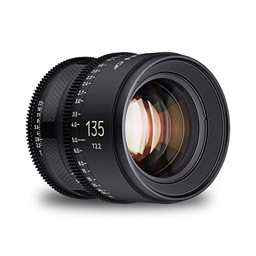 XEEN CF Cinema 135mm T2,2 PL Vollformat, Videoobjektiv Objektiv für PL Mount von SAMYANG