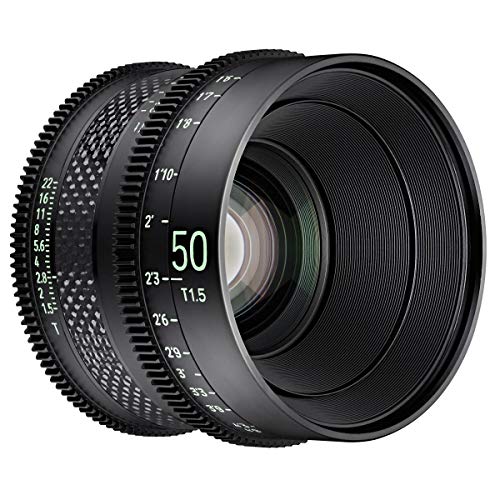 XEEN CF Cinema 50mm T1,5 Sony E Vollformat – professionelles Cine-Objektiv – Carbon Linsenzylinder – extrem kompakt von SAMYANG