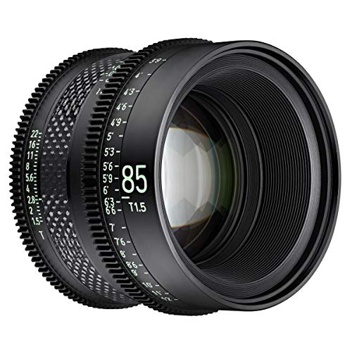 XEEN CF Cinema 85mm T1,5 PL Vollformat – professionelles Cine-Objektiv – Carbon Linsenzylinder – extrem kompakt von SAMYANG