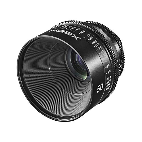 Xeen 15050T1.5N T1.5 Cine Objektiv kompatibel mit Nikon Anschluss 50 mm schwarz von SAMYANG