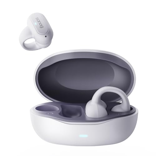 SANAG Z50SPro Kabellose Kopfhörer, offen, Bluetooth 5.3, HiFi-Stereo, mit 56 Stunden Wiedergabe, bequeme Passform, Sport-Kopfhörer, Wandern, Alltag, Weiß SANAG Z50SPro Kabellose Kopfhörer, offen, Bluetooth 5.3, HiFi-Stereo, mit 56 Stunden Wiedergabe, bequeme Passform, Sport-Kopfhörer, Wandern, Alltag, Weiß von SANAG